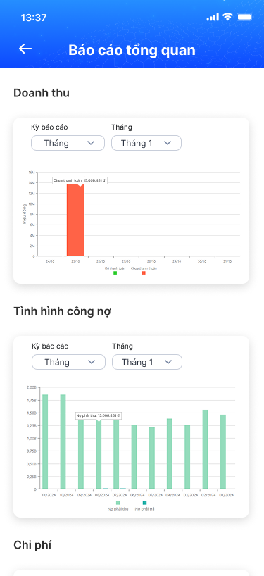 app quản lý chi tiêu cho hộ kinh doanh